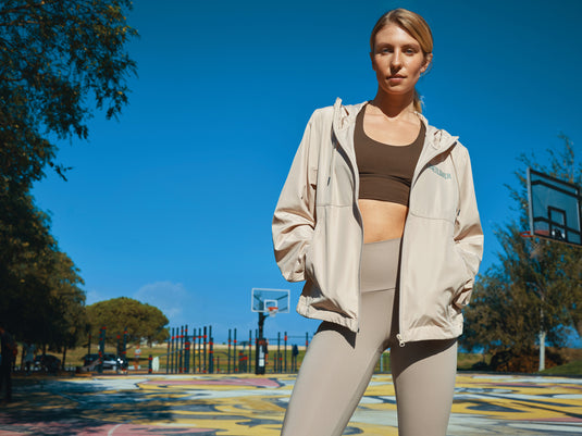 Loga recycled polyester lightweight jacket - Custom Wood Designs