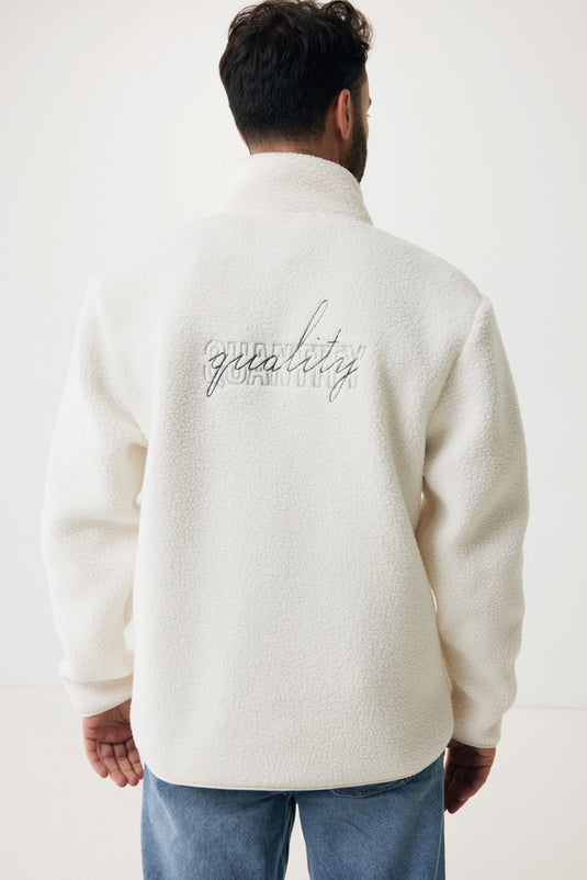 Recycled polyester pile fleece jacket - Custom Wood Designs