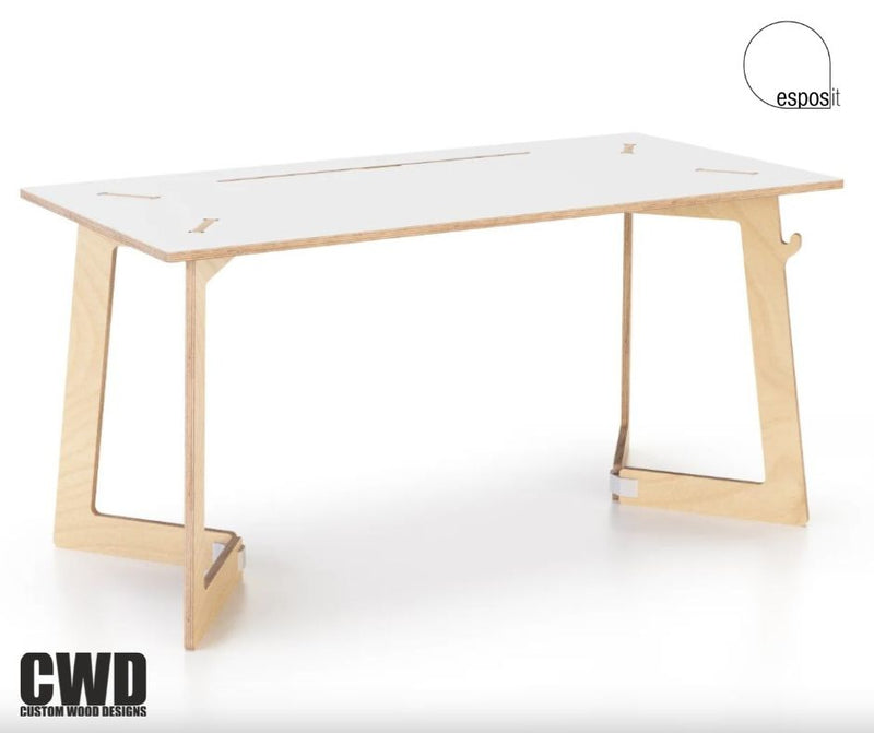 Load image into Gallery viewer, Scrivania White Large Exclusive - Custom Wood Designs
