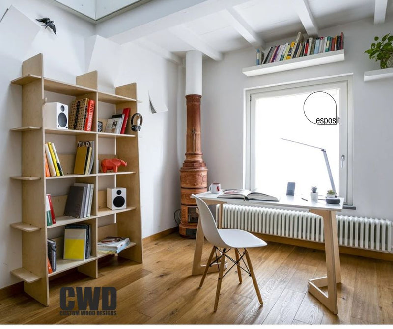 Load image into Gallery viewer, Scrivania White Large Exclusive - Custom Wood Designs
