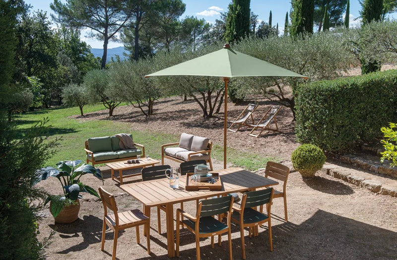 Load image into Gallery viewer, LODGE Teak Outdoor Chair - Custom Wood Designs LODGE Teak Outdoor Chair made from [material] –  [use_case] | Custom Wood Designs
