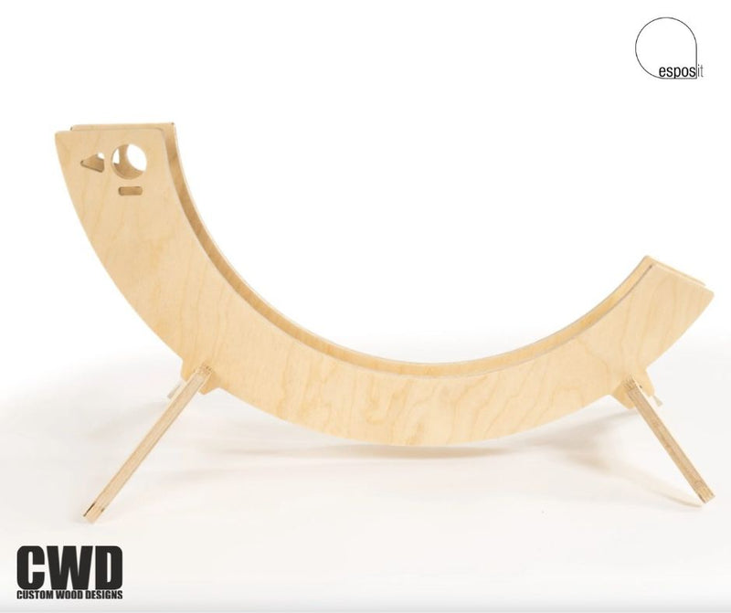 Load image into Gallery viewer, TORI Adjustable Bike Rack - Custom Wood Designs
