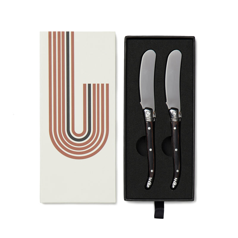 Load image into Gallery viewer, Gigaro butter knives - Custom Wood Designs
