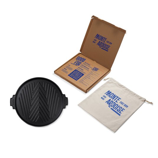 Monte Ardoise grill griddle, 30cm - Custom Wood Designs
