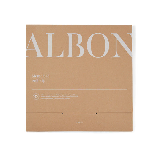 VINGA Albon GRS recycled felt mouse pad - Custom Wood Designs