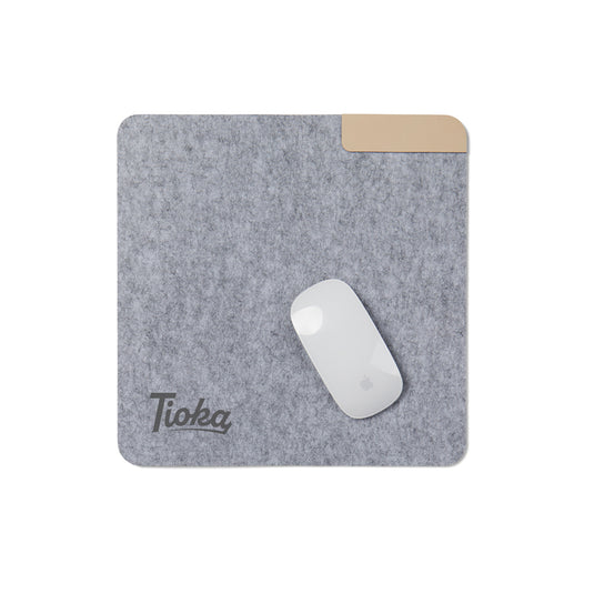 VINGA Albon GRS recycled felt mouse pad - Custom Wood Designs
