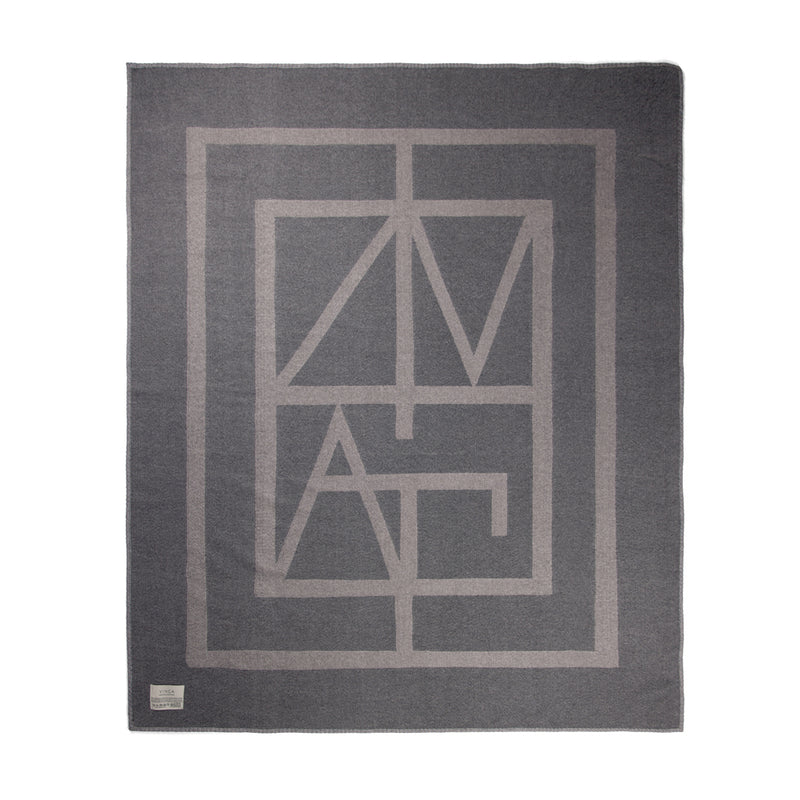 Load image into Gallery viewer, VINGA Monogram GRS blanket - Custom Wood Designs VINGA Monogram GRS blanket made from [material] –  [use_case] | Custom Wood Designs
