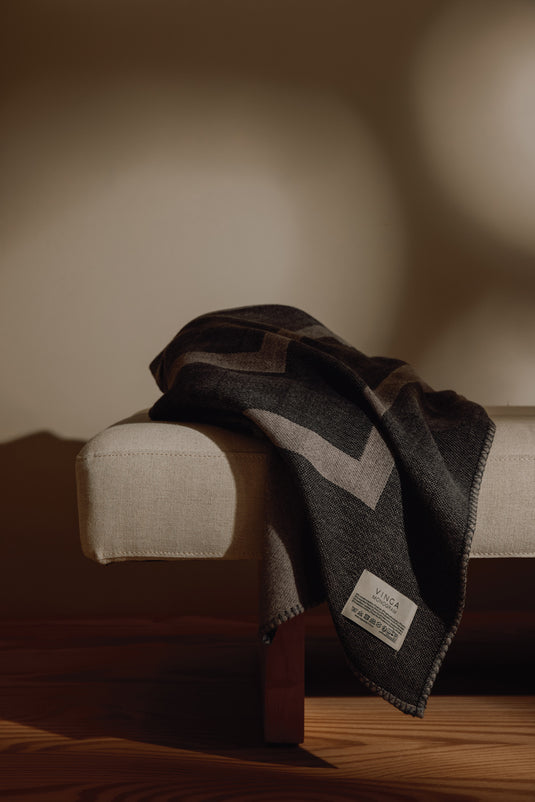 VINGA Monogram GRS blanket - Custom Wood Designs VINGA Monogram GRS blanket made from [material] –  [use_case] | Custom Wood Designs