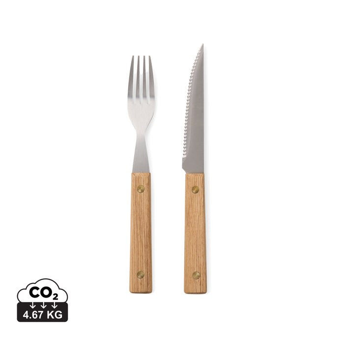 Paso 8 pcs bbq cutlery set - Custom Wood Designs