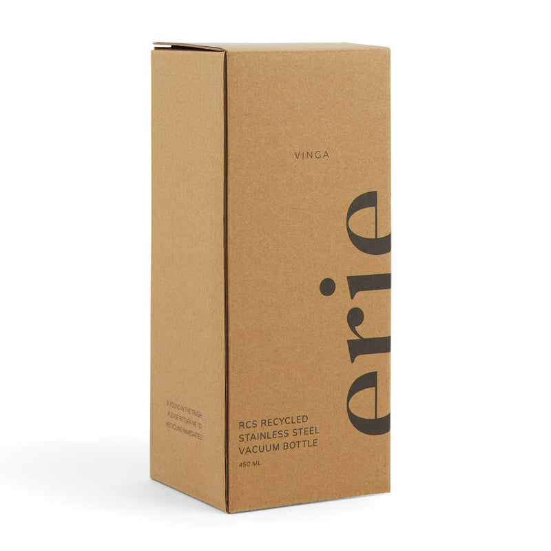 Load image into Gallery viewer, VINGA Erie RCS steel vacuum bottle 450 ML - Custom Wood Designs
