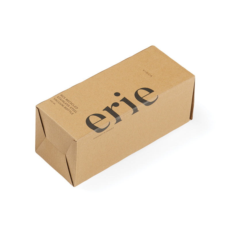 Load image into Gallery viewer, VINGA Erie RCS steel vacuum bottle 450 ML - Custom Wood Designs
