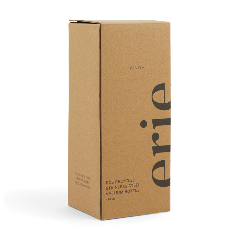 Load image into Gallery viewer, VINGA Erie RCS steel vacuum bottle 450 ML - Custom Wood Designs
