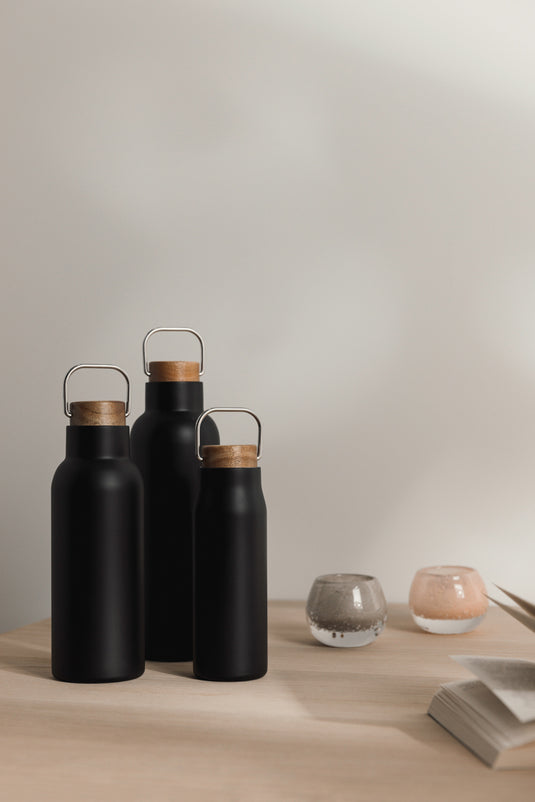 VINGA Ciro RCS recycled vacuum bottle 300ml - Custom Wood Designs