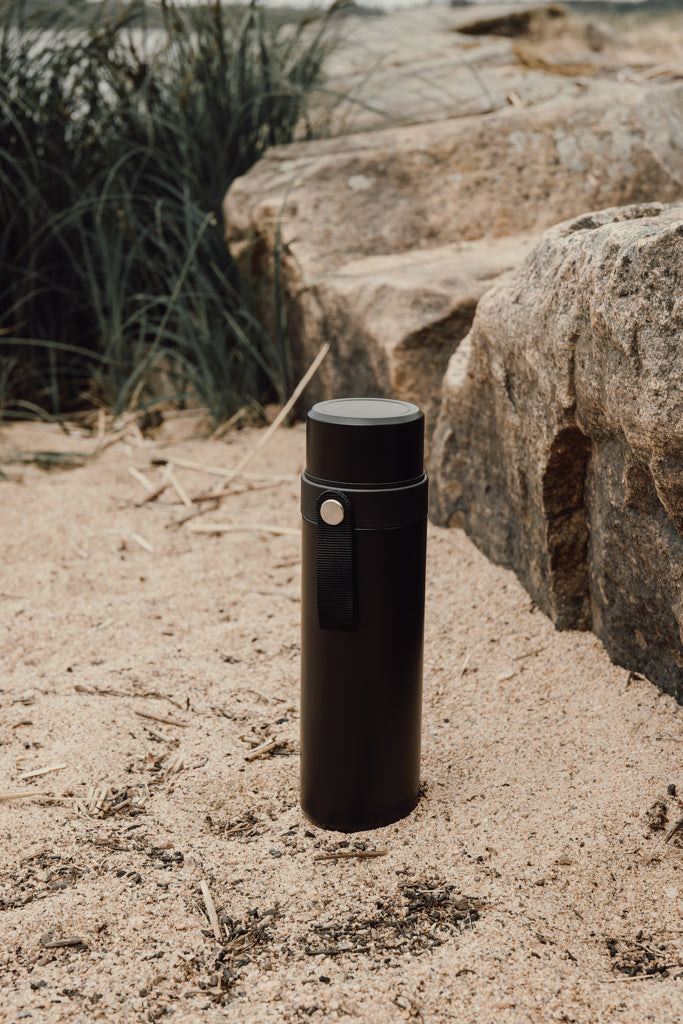 Load image into Gallery viewer, VINGA Tono RCS thermos double cup 750 ML - Custom Wood Designs VINGA Tono RCS thermos double cup 750 ML made from [material] –  [use_case] | Custom Wood Designs
