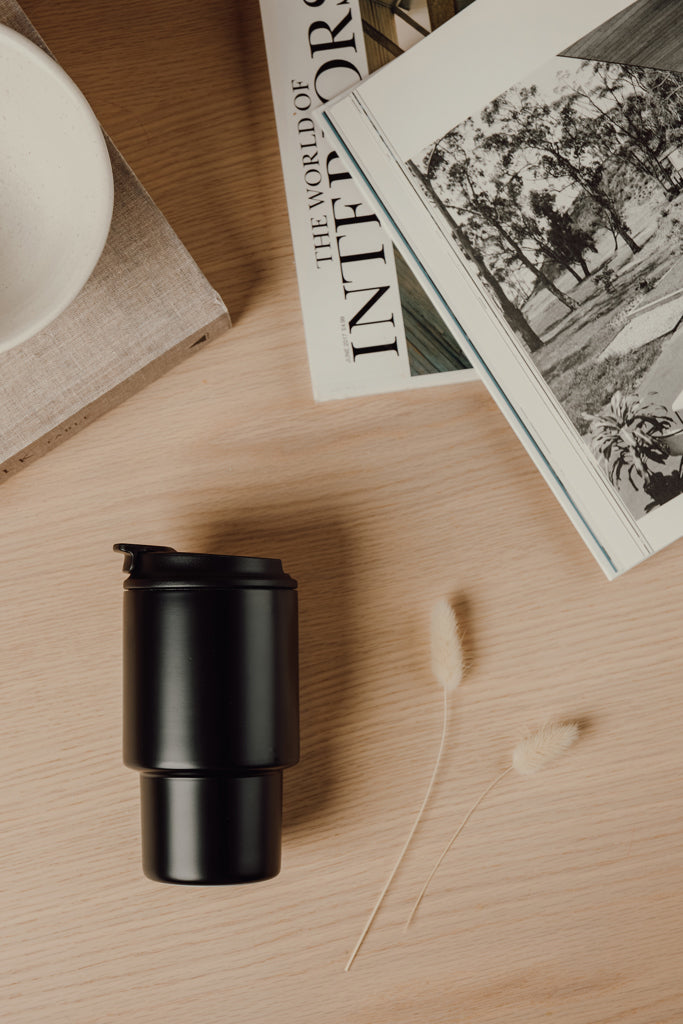 Load image into Gallery viewer, VINGA Nagano RCS to-go mug 350 ML - Custom Wood Designs VINGA Nagano RCS to-go mug 350 ML made from [material] –  [use_case] | Custom Wood Designs
