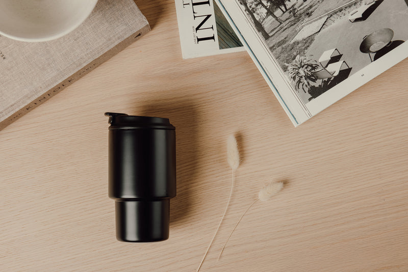 Load image into Gallery viewer, VINGA Nagano RCS to-go mug 350 ML - Custom Wood Designs VINGA Nagano RCS to-go mug 350 ML made from [material] –  [use_case] | Custom Wood Designs
