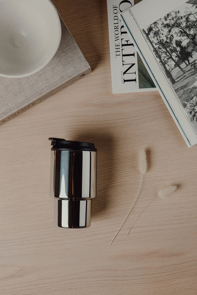 Load image into Gallery viewer, VINGA Nagano RCS to-go mug 350 ML - Custom Wood Designs VINGA Nagano RCS to-go mug 350 ML made from [material] –  [use_case] | Custom Wood Designs
