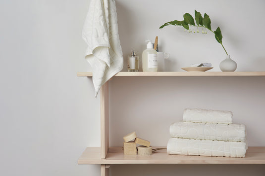 Verso OCS organic cotton towel, 4 pcs set - Custom Wood Designs