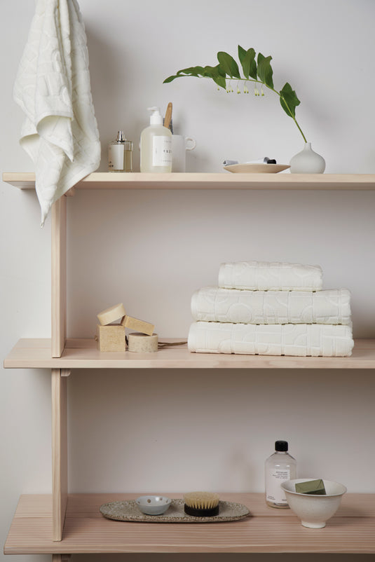 Verso OCS organic cotton towel, 4 pcs set - Custom Wood Designs