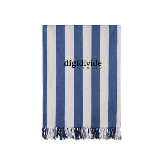 Ornos GRS recycled cotton hammam towel - Custom Wood Designs