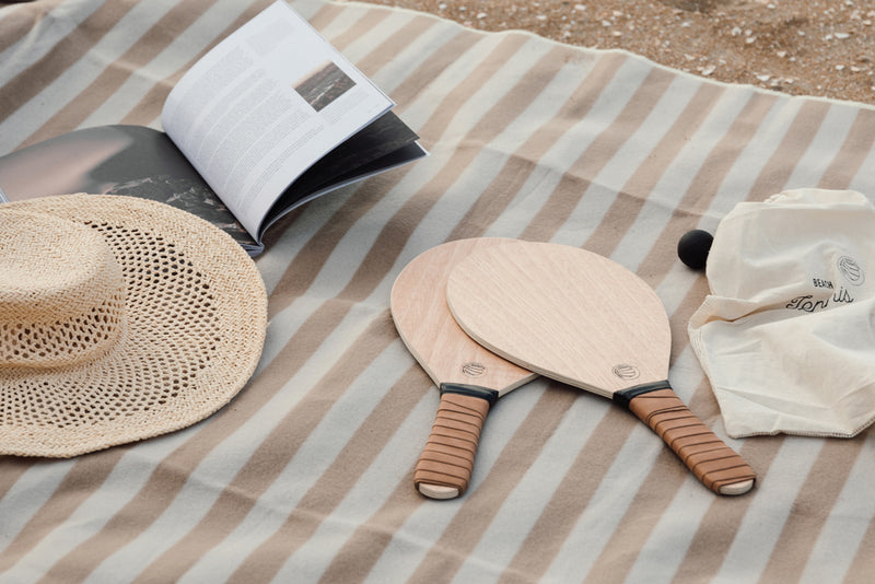 Load image into Gallery viewer, Colos beach tennis game - Custom Wood Designs
