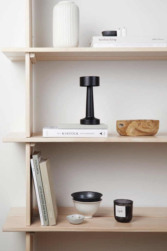 Load image into Gallery viewer, Maris RCS recycled ABS table lamp - Custom Wood Designs
