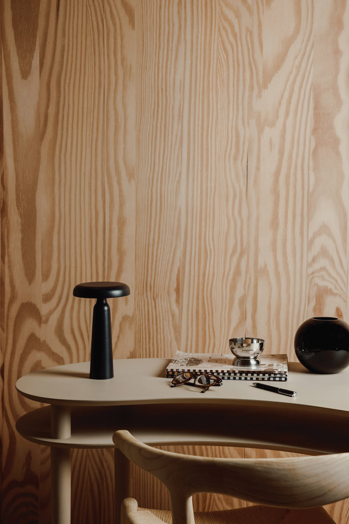 Load image into Gallery viewer, VINGA Avery RCS table lamp - Custom Wood Designs VINGA Avery RCS table lamp made from [material] –  [use_case] | Custom Wood Designs
