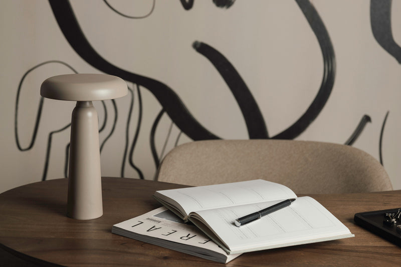 Load image into Gallery viewer, VINGA Avery RCS table lamp - Custom Wood Designs VINGA Avery RCS table lamp made from [material] –  [use_case] | Custom Wood Designs
