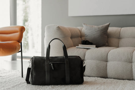 Marlo RCS recycled polyester weekend bag - Custom Wood Designs