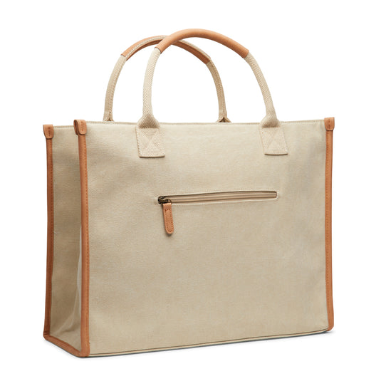 Bosler RCS recycled canvas office tote - Custom Wood Designs
