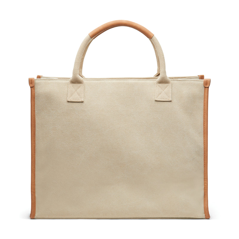 Load image into Gallery viewer, Bosler RCS recycled canvas office tote - Custom Wood Designs

