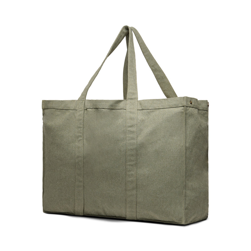 Load image into Gallery viewer, Hil AWARE™ recycled canvas maxi tote bag - Custom Wood Designs
