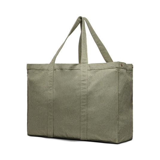 Hil AWARE™ recycled canvas maxi tote bag - Custom Wood Designs