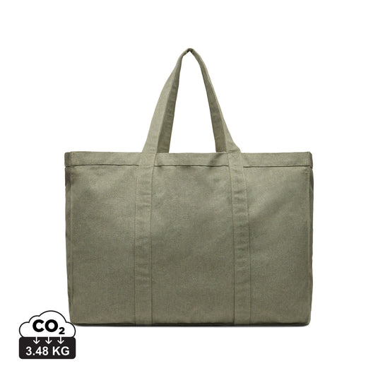 Hil AWARE™ recycled canvas maxi tote bag - Custom Wood Designs