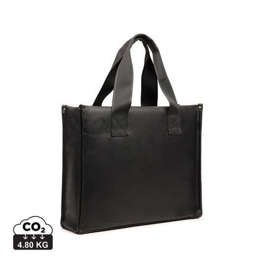 Bermon RCS recycled PU tote bag - Custom Wood Designs