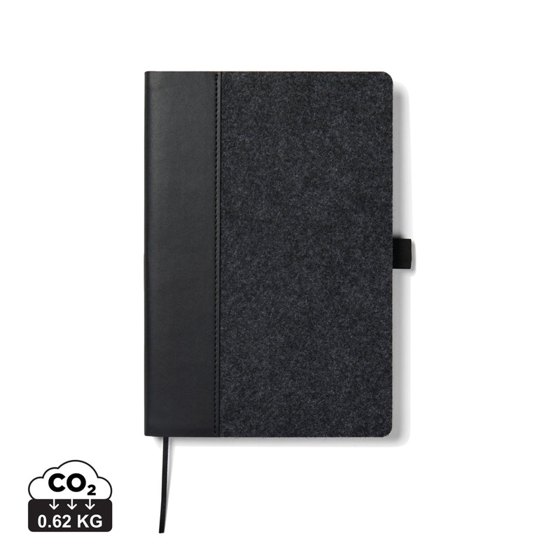 Load image into Gallery viewer, Albon GRS recycled felt notebook - Custom Wood Designs
