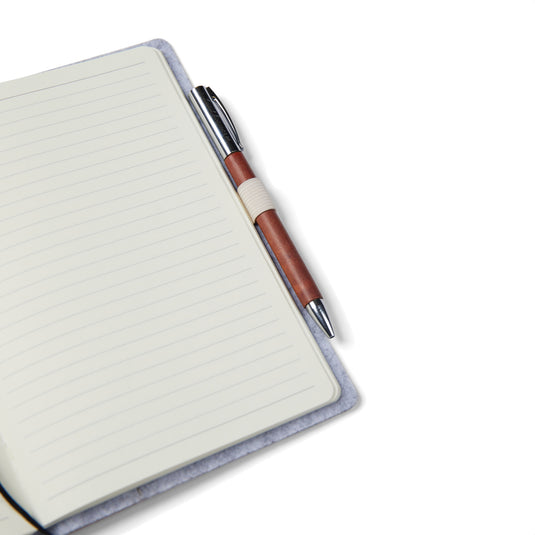 Albon GRS recycled felt notebook - Custom Wood Designs