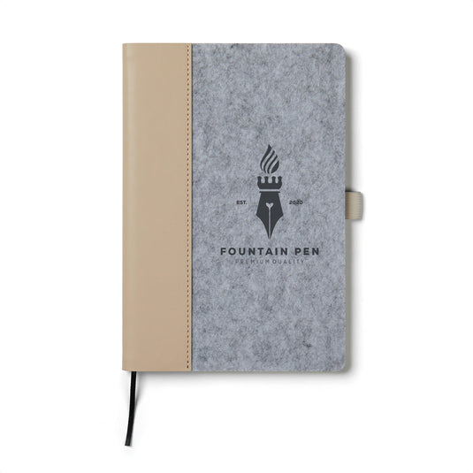 Albon GRS recycled felt notebook - Custom Wood Designs