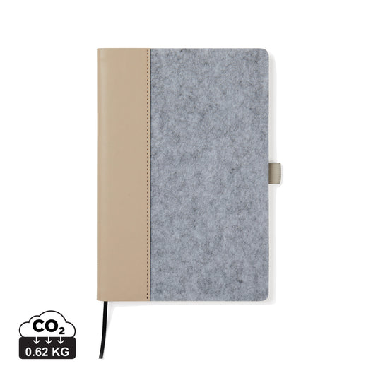 Albon GRS recycled felt notebook - Custom Wood Designs