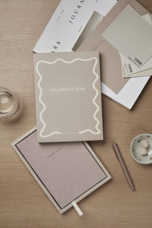 VINGA Thankfulness GRS recycled paper journal - Custom Wood Designs