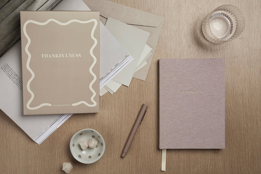 VINGA Thankfulness GRS recycled paper journal - Custom Wood Designs