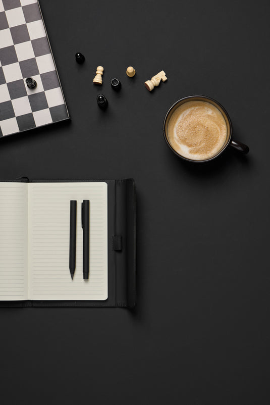 Baltimore GRS certified paper & PU notebook - Custom Wood Designs