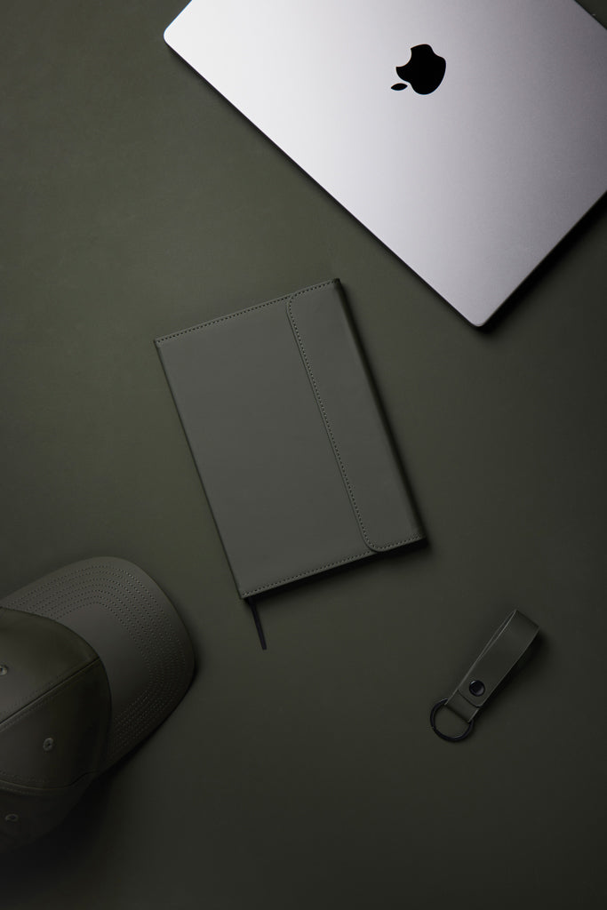 Load image into Gallery viewer, Baltimore GRS certified paper &amp; PU notebook - Custom Wood Designs
