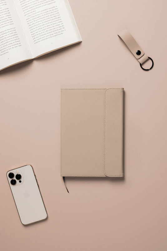 Baltimore GRS certified paper & PU notebook - Custom Wood Designs