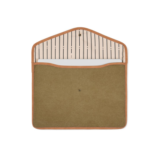 Bosle GRS recycled canvas 14" laptop sleeve - Custom Wood Designs