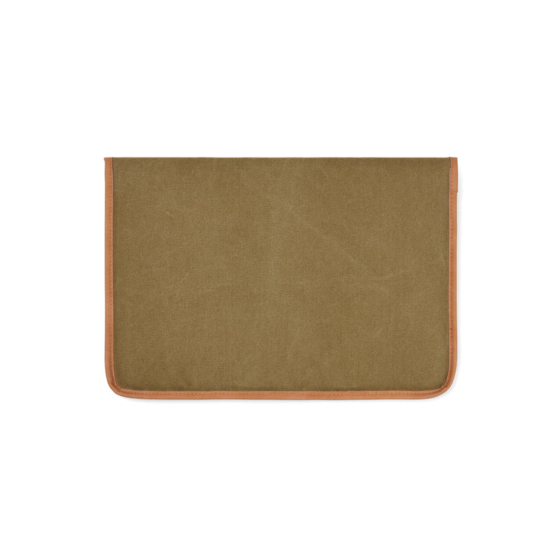 Load image into Gallery viewer, Bosle GRS recycled canvas 14&quot; laptop sleeve - Custom Wood Designs
