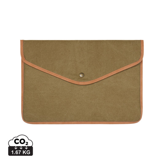 Bosle GRS recycled canvas 14" laptop sleeve - Custom Wood Designs