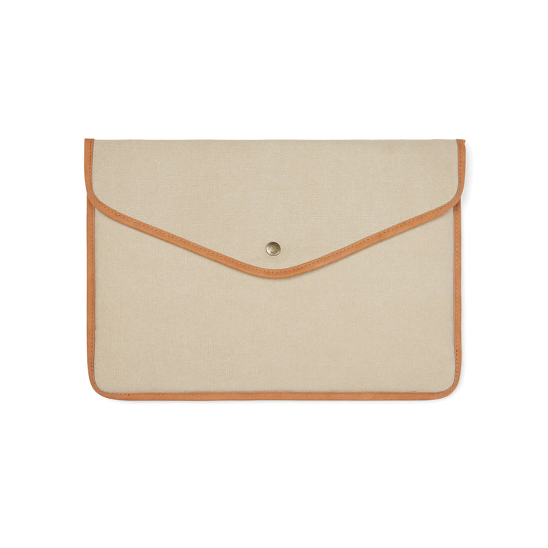 Load image into Gallery viewer, Bosle GRS recycled canvas 14&quot; laptop sleeve - Custom Wood Designs
