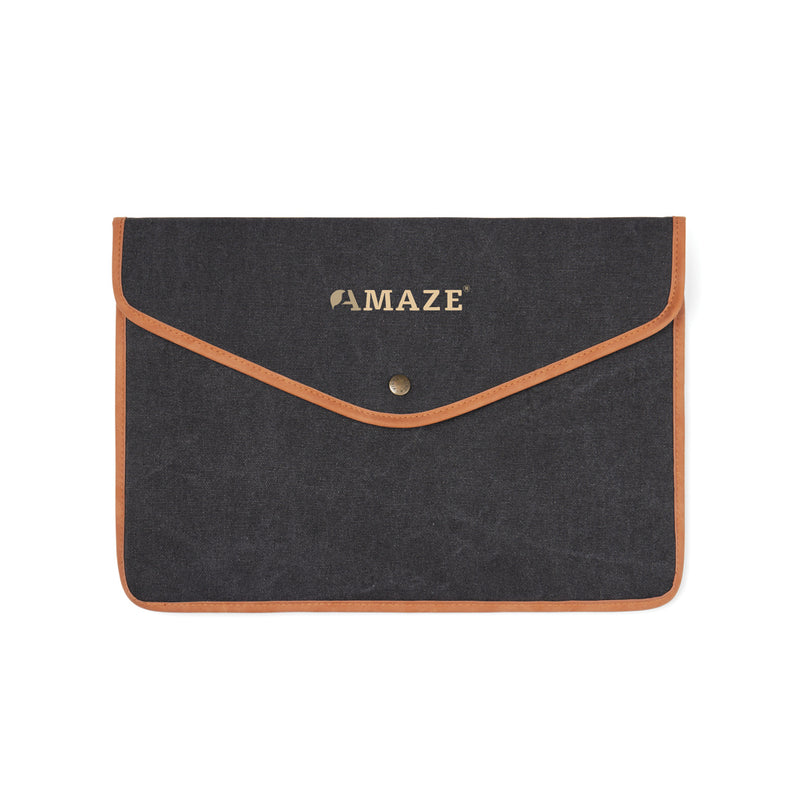 Load image into Gallery viewer, Bosle GRS recycled canvas 16&quot; laptop sleeve - Custom Wood Designs
