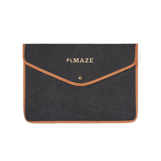 Bosle GRS recycled canvas 16" laptop sleeve - Custom Wood Designs